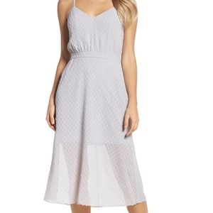 NWT Ali & Jay Bisou Bisou Midi Dress M Grey
